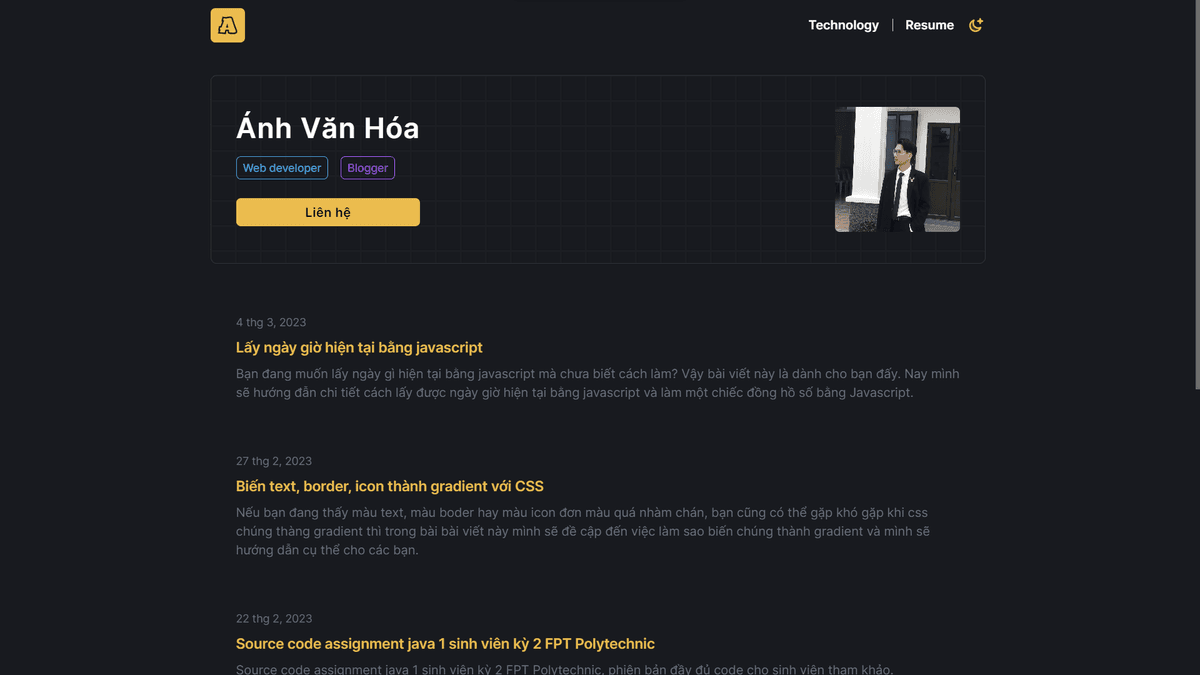 Ánh Văn Hóa Blog