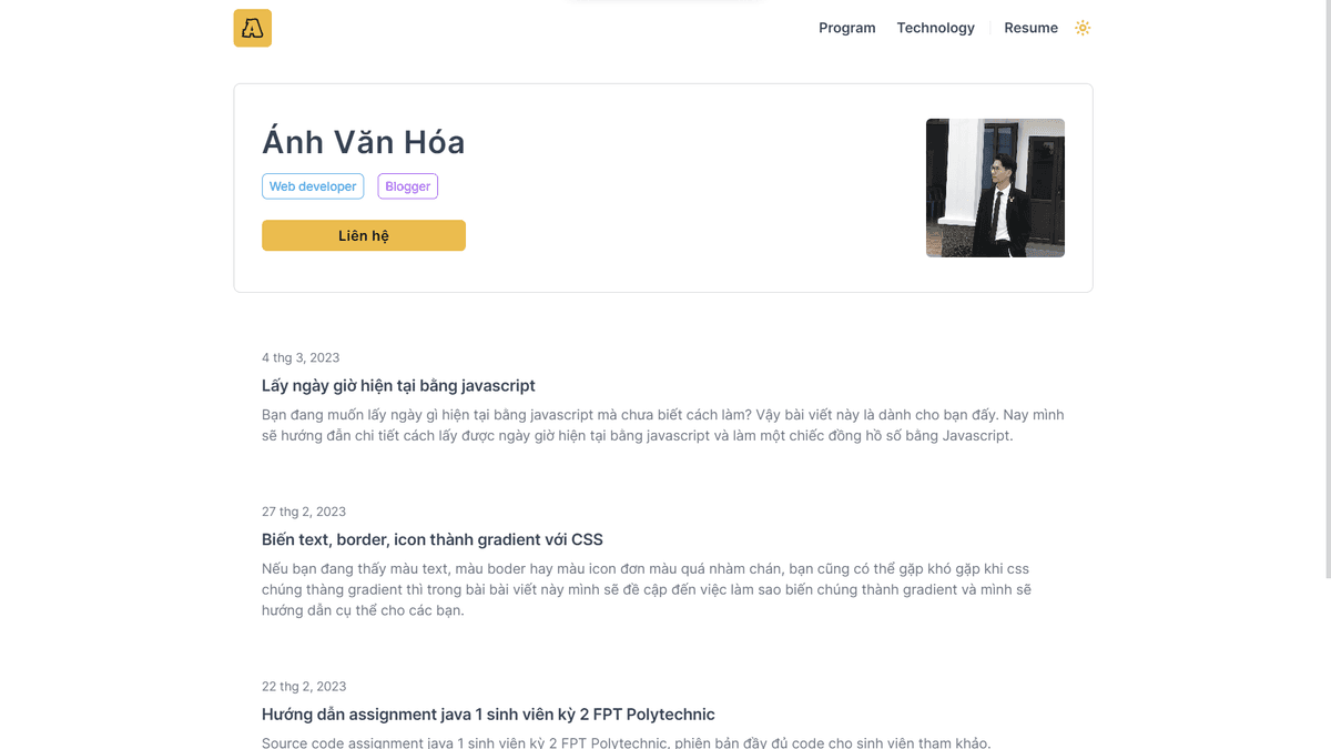 Ánh Văn Hóa Blog